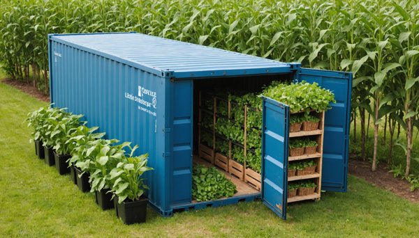 Conteneur agriculture : la solution flexible et sécurisée pour stocker vos récoltes