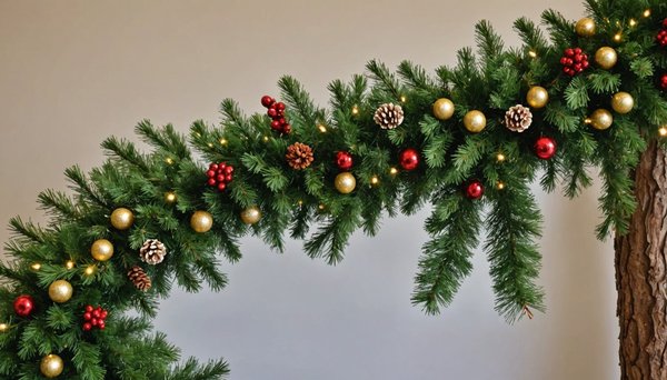 Embellissez vos événements avec des guirlandes sapins artificiels